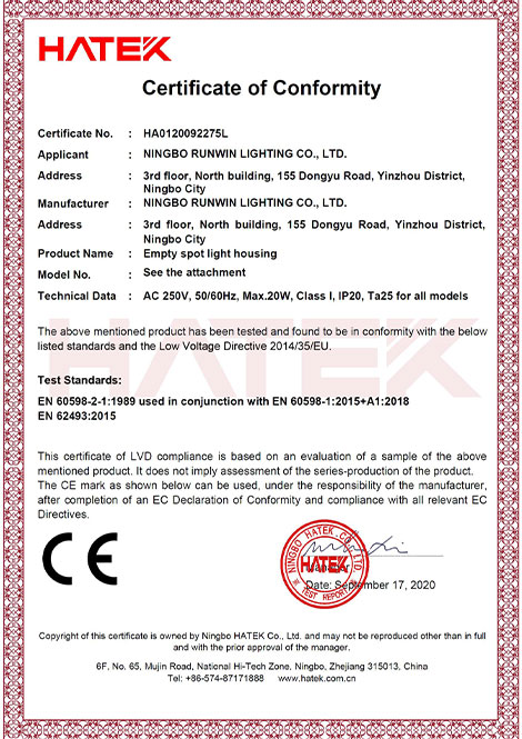 Smart Lighting Certifications